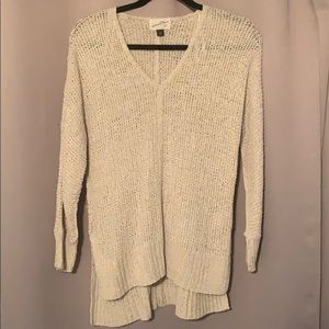 Nearly-new, loose-knit sweater or cover-up